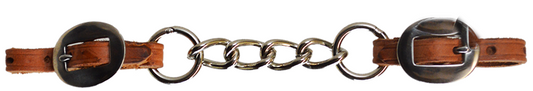 Chain + Leather Curb