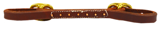 Leather Riveted Tack Curb Strap