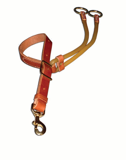 Harness Leather Bungee Training Fork
